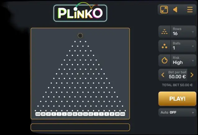 Le migliori strategie per giocare a Plinko.